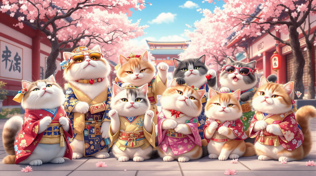 8 Japanese-Inspired Cat Designs Perfect for Anime Fans