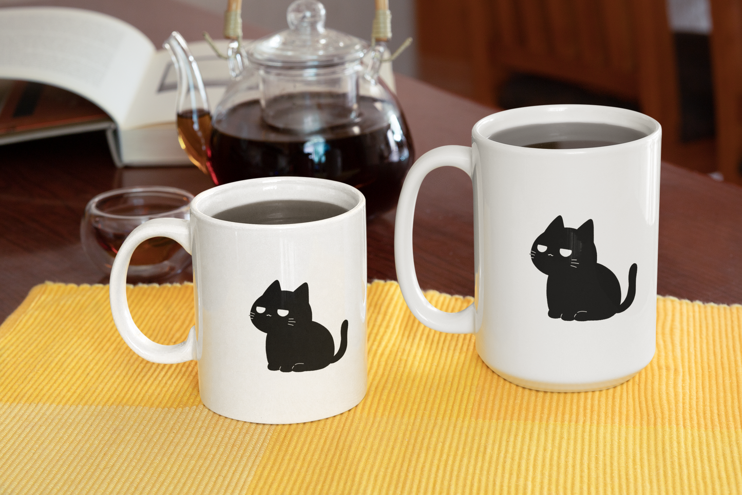 Suspurr-ious Kitty Coffee Mug
