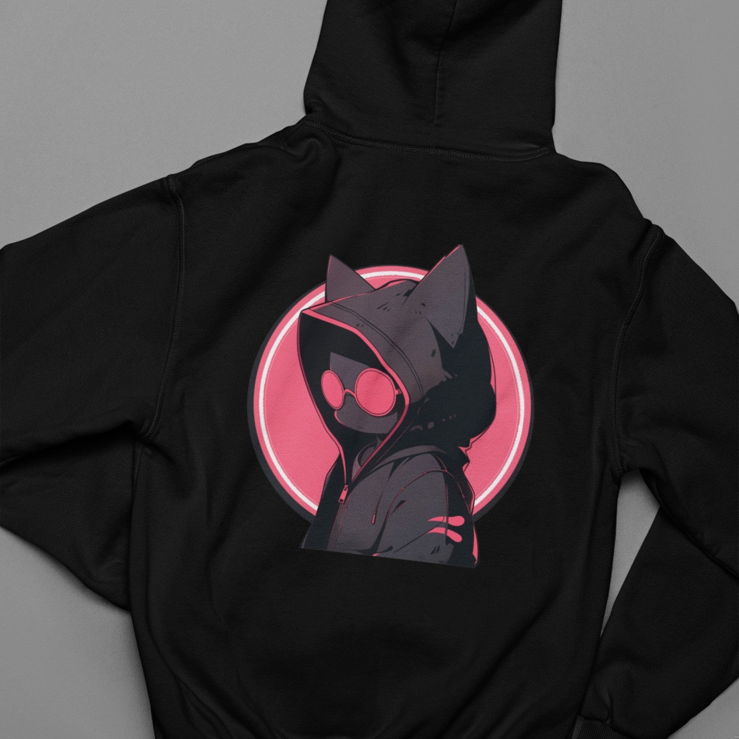 Gamer Cat Zip Hoodie