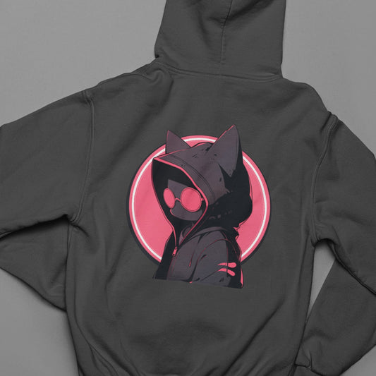 Gamer Cat Zip Hoodie