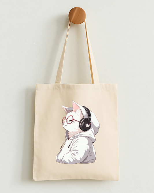 Purrfect Playlist Classic Tote Bag