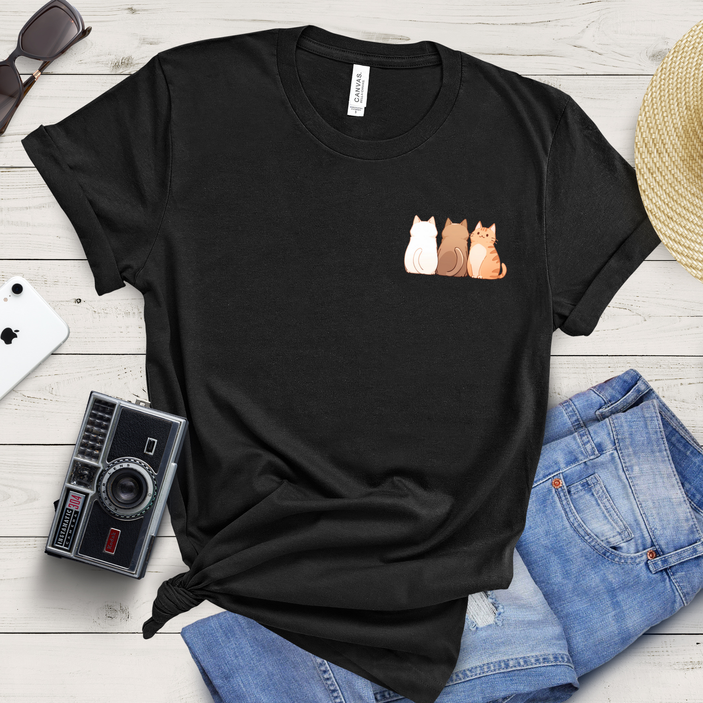 The Meow Trio (One Stands Out) T-shirt