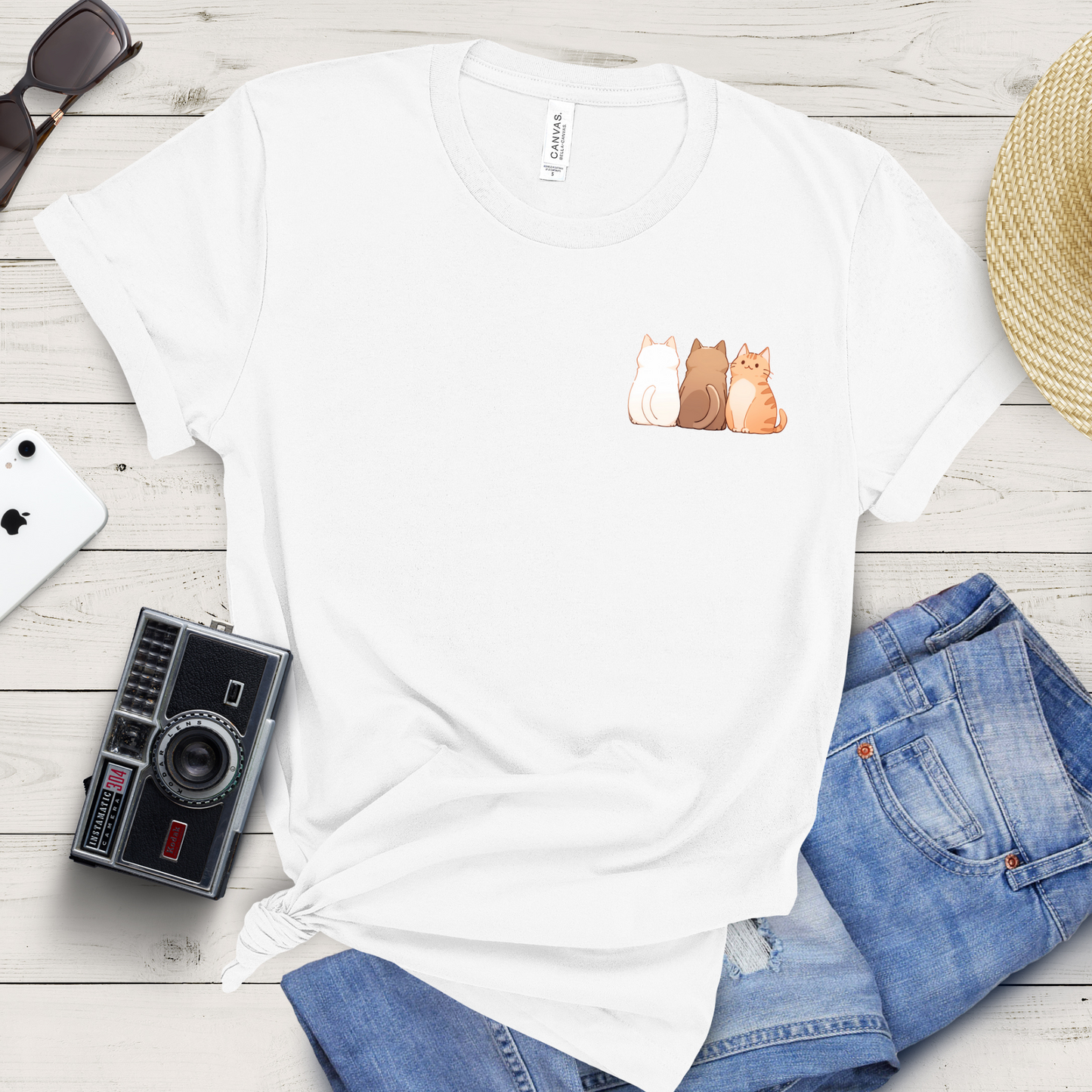 The Meow Trio (One Stands Out) T-shirt