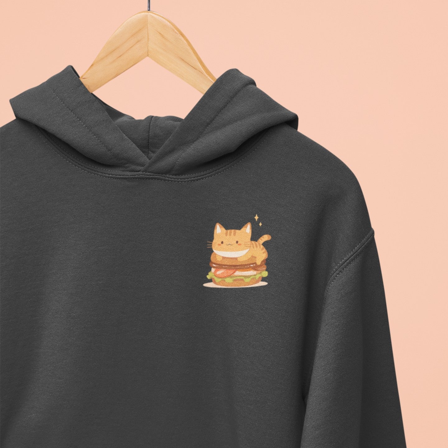Purr-ger Cat Hoodie