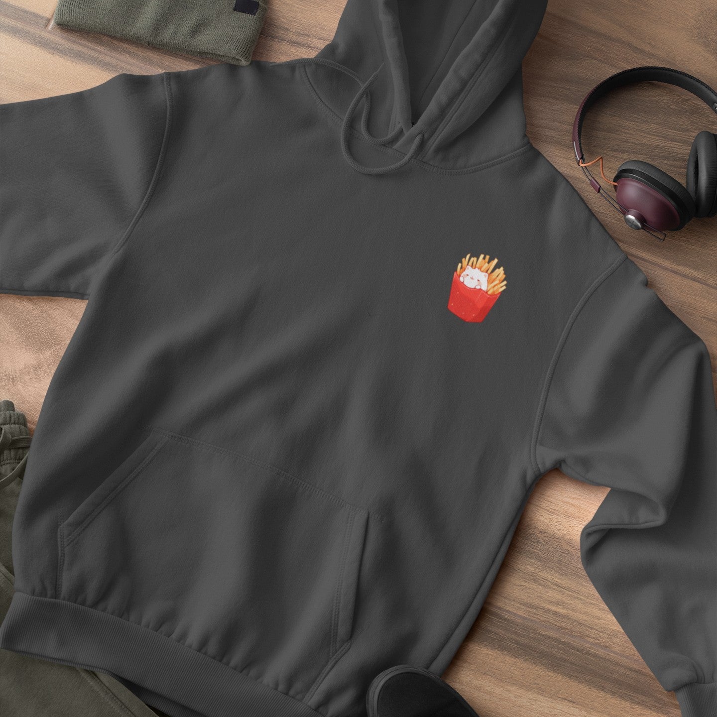 Kitty Fries Delight Hoodie