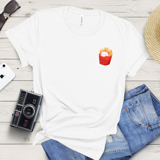 Kitty Fries Delight T-Shirt