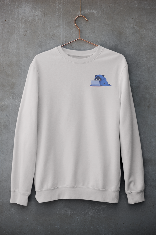 Meow-trovert: The Introvert Cat Sweatshirt