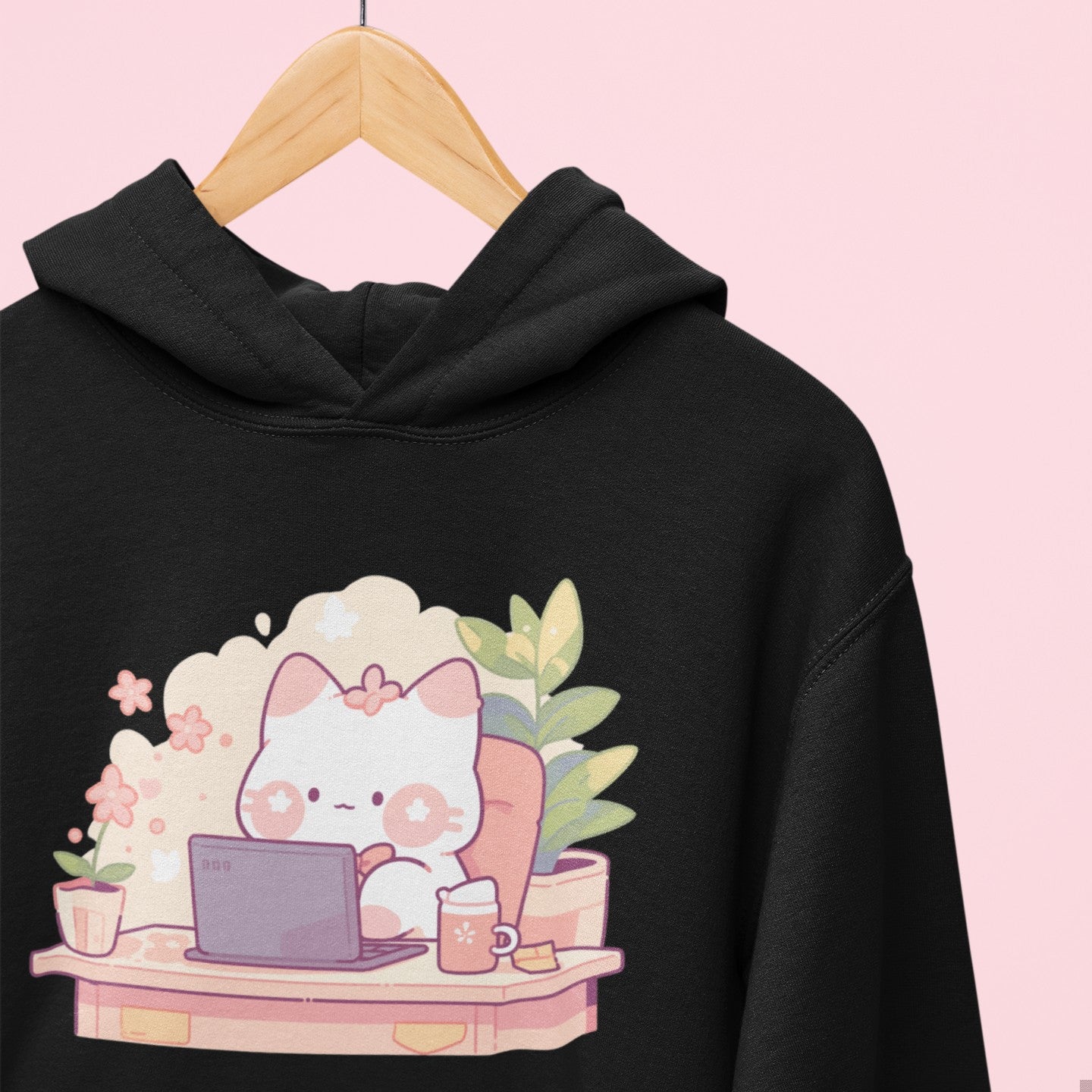 The Purr-fect Administrator Hoodie – Cozy, Cute, and Made for Hardworking Cat Lovers!