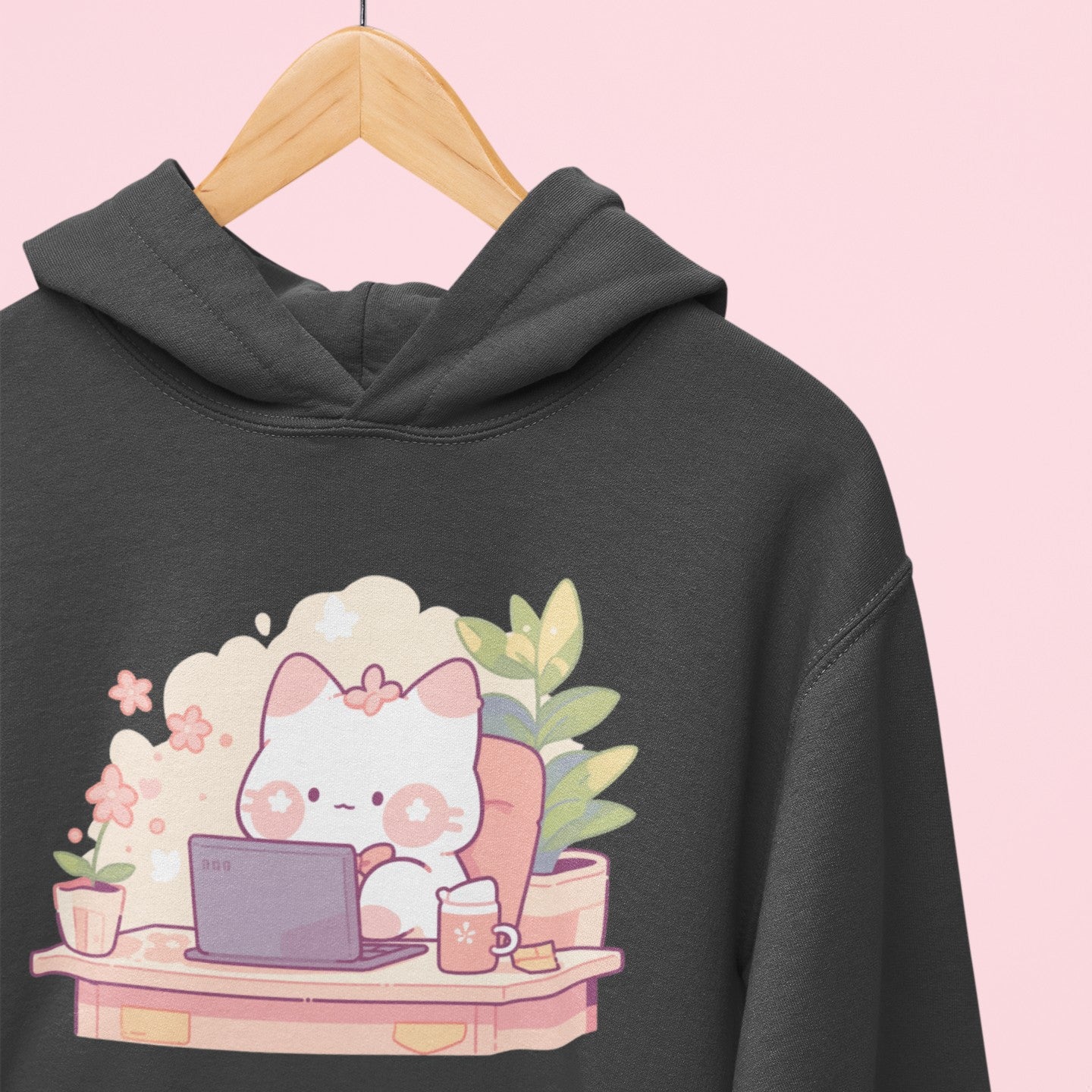 The Purr-fect Administrator Hoodie – Cozy, Cute, and Made for Hardworking Cat Lovers!