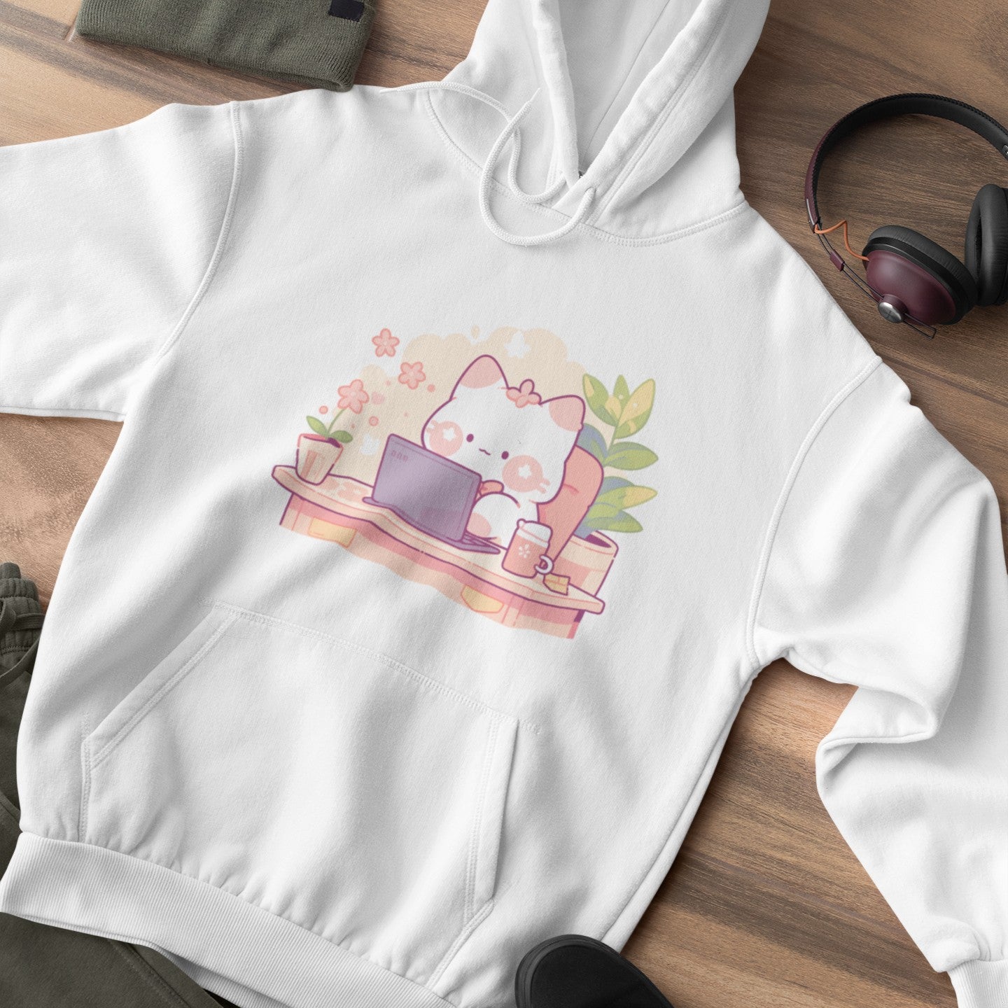 The Purr-fect Administrator Hoodie – Cozy, Cute, and Made for Hardworking Cat Lovers!