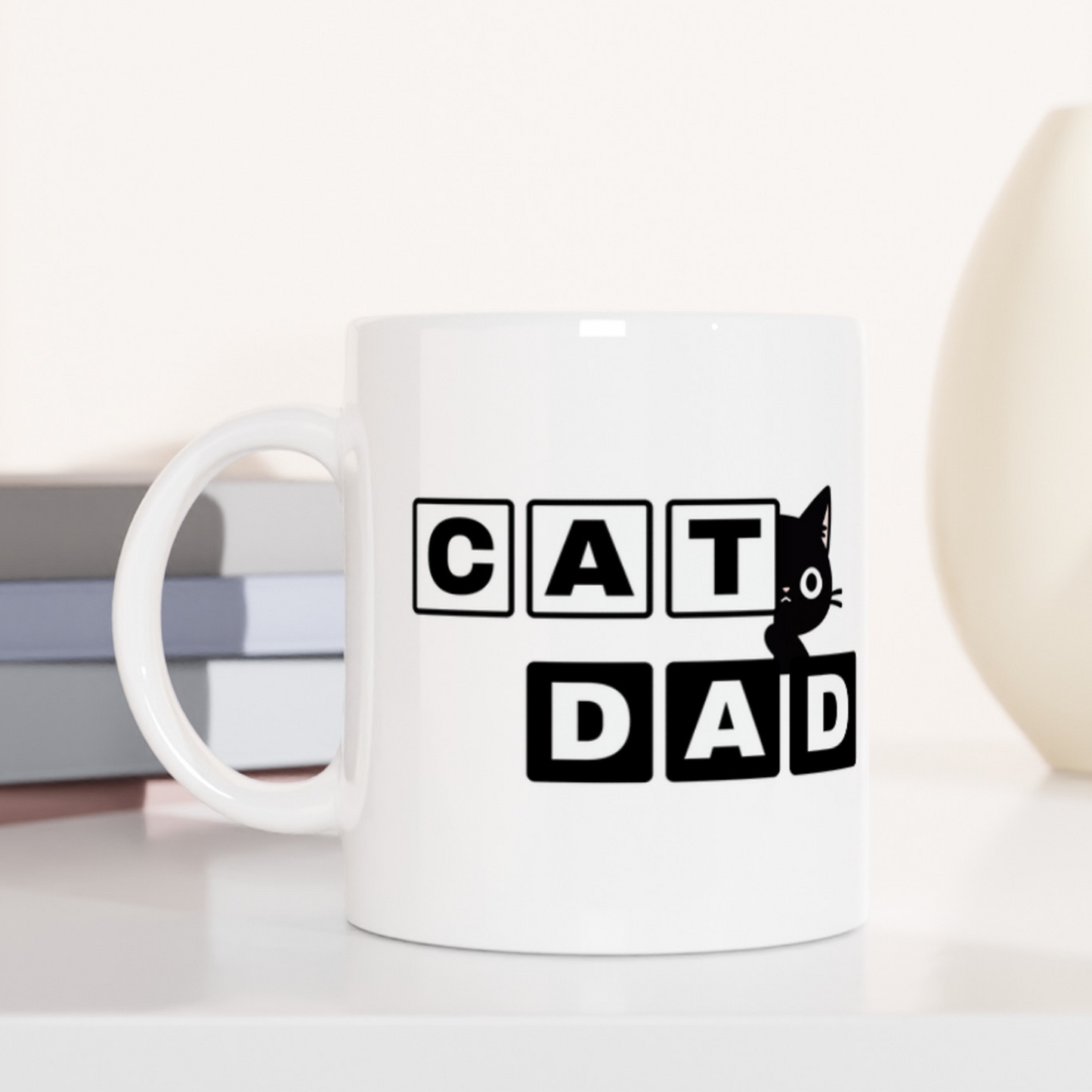 Paw-some Cat Dad Coffee Mug