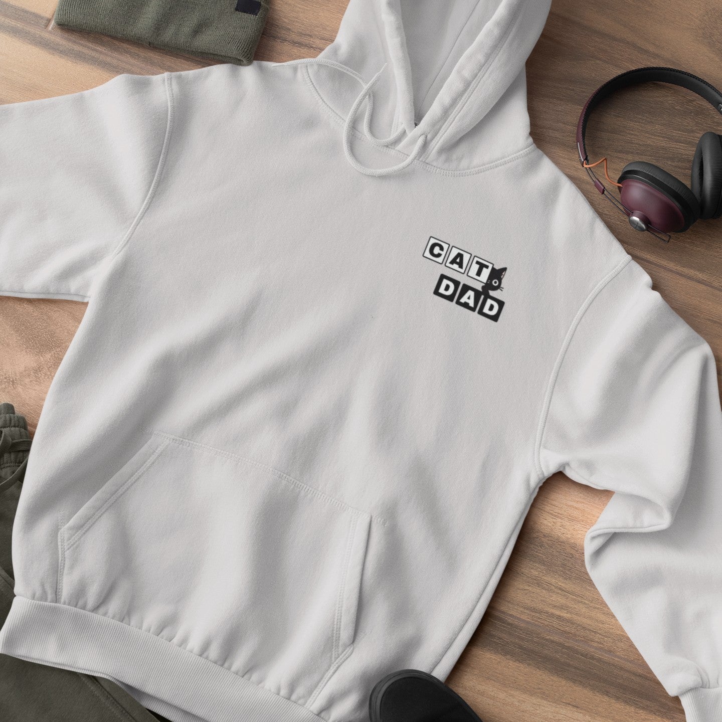 Paw-some Cat Dad Hoodie
