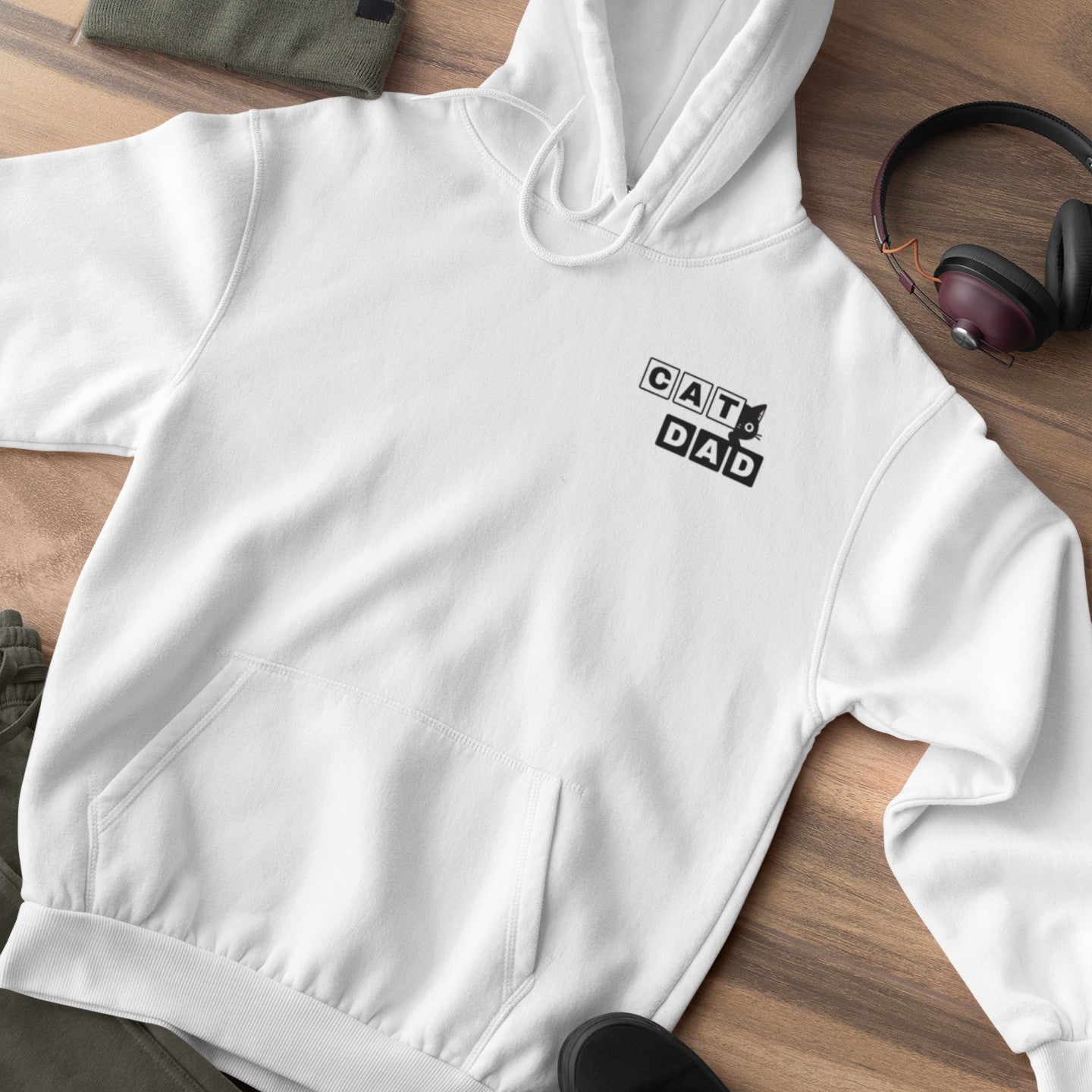Paw-some Cat Dad Hoodie