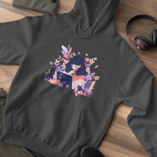 Meowtivation Bloom Hoodie