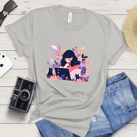 Meowtivation Bloom T-shirt