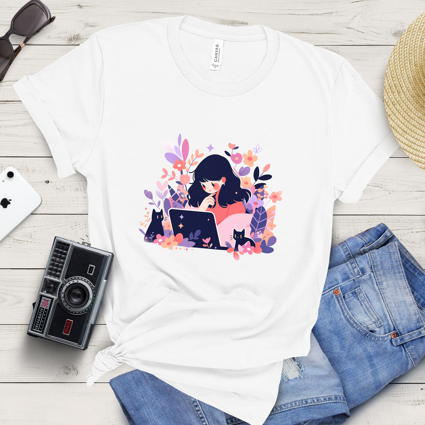 Meowtivation Bloom T-shirt