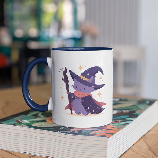 Paws of the Wizard 11oz Ceramic Two Tone Mug