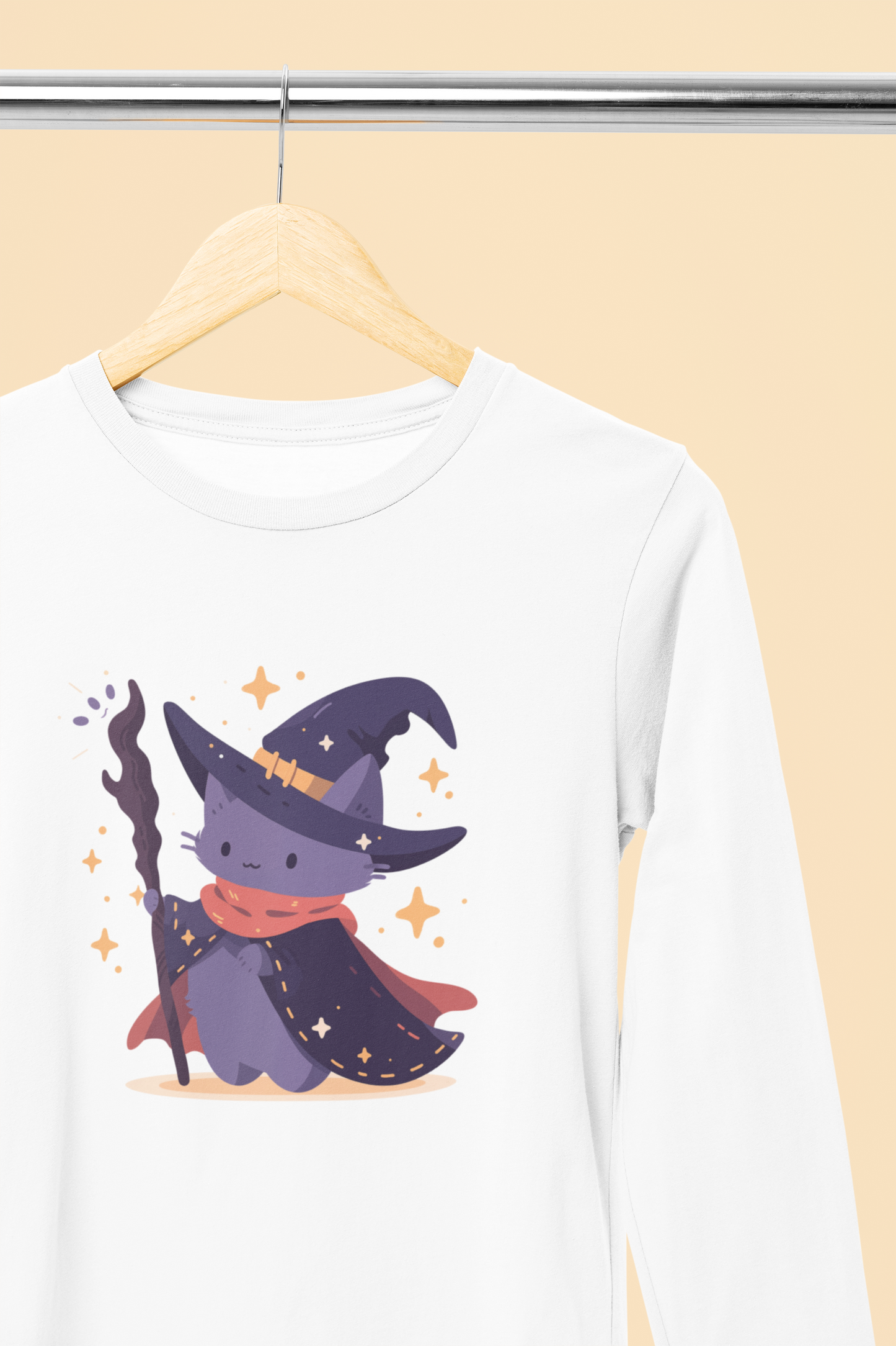 Paws of the Wizard Longsleeve Tee