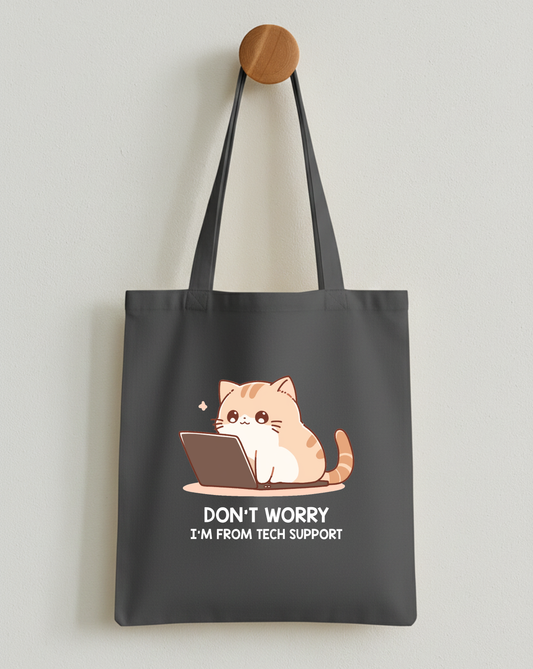 Tech Support Kitty Classic Tote Bag
