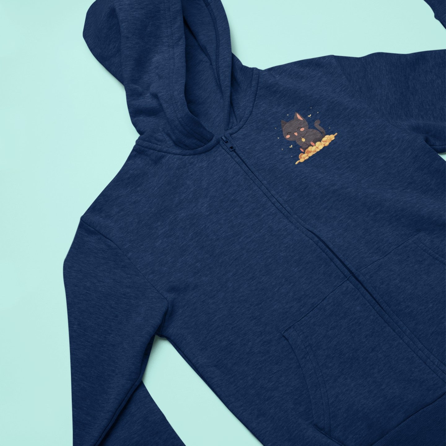 Meowgical Fortune Zip Hoodie