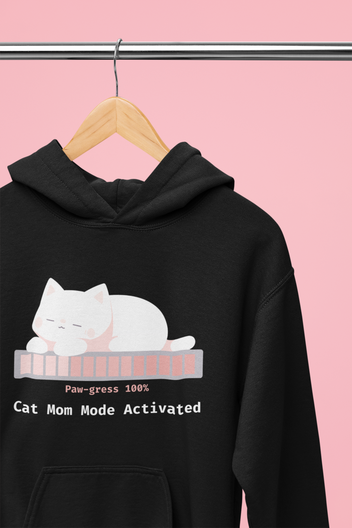 Cat Mom Mode Activated hoodie