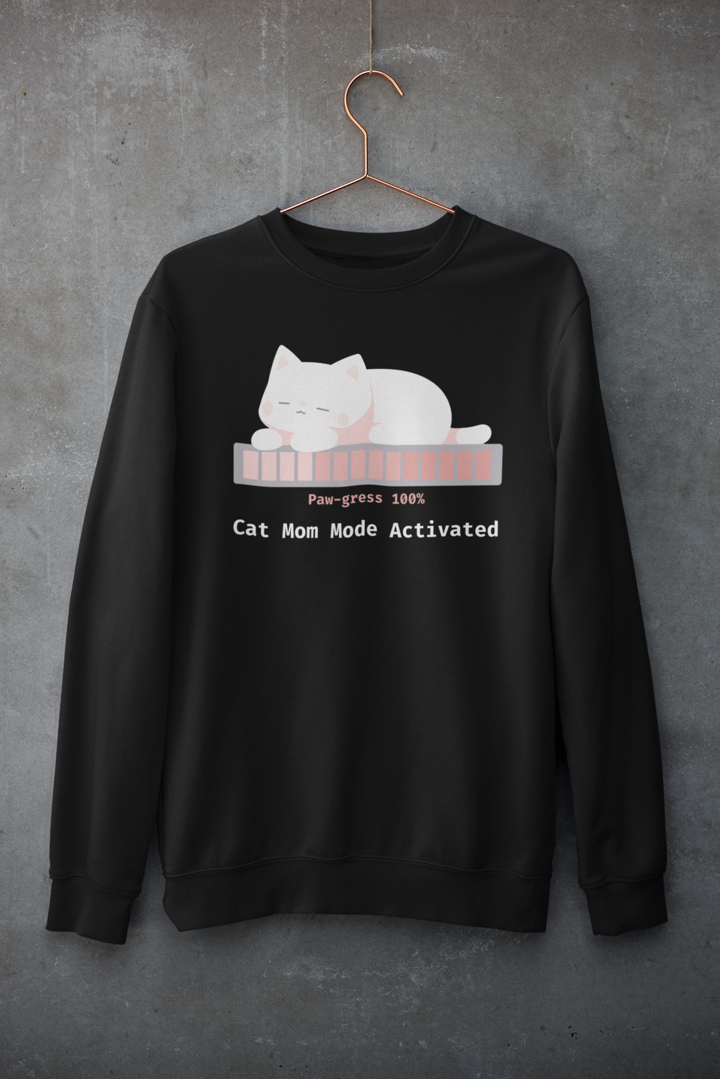 Cat Mom Mode Activated sweatshirt