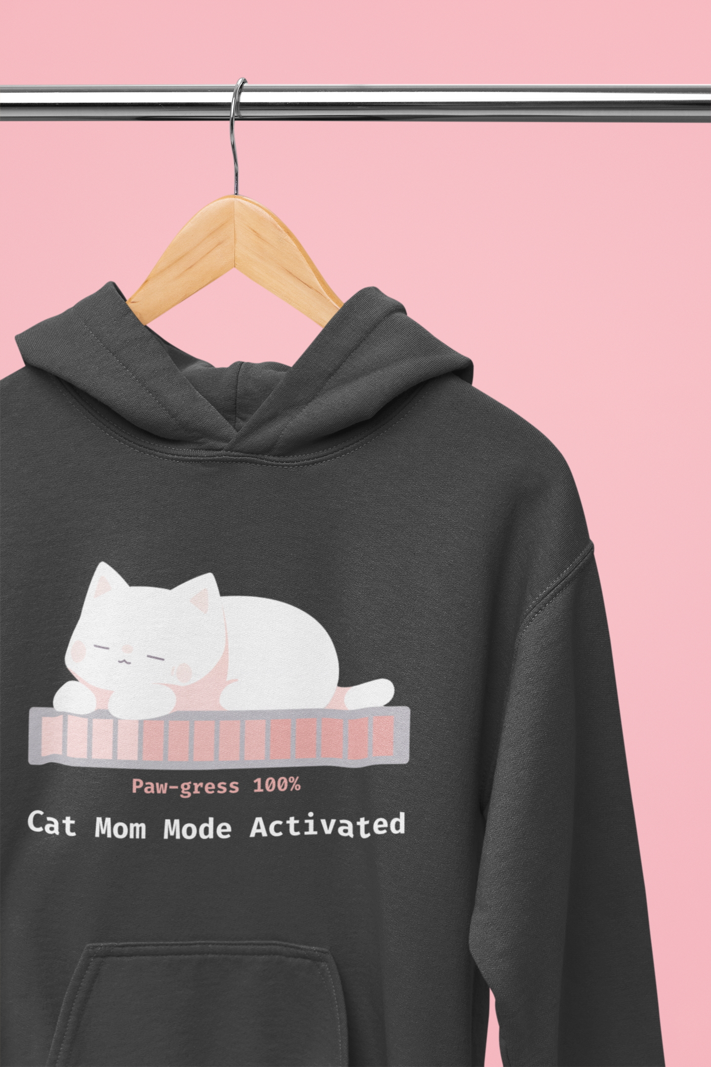 Cat Mom Mode Activated hoodie