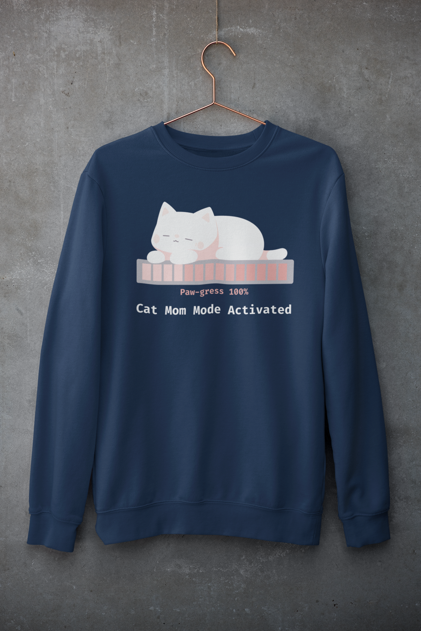 Cat Mom Mode Activated sweatshirt