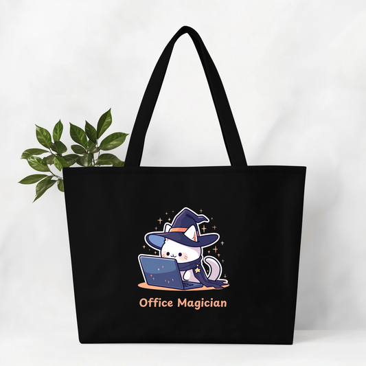 Office Magician Jumbo Tote Bag