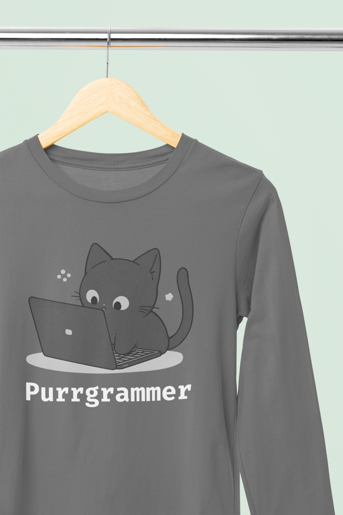 Purrgrammer Long Sleeve Tee