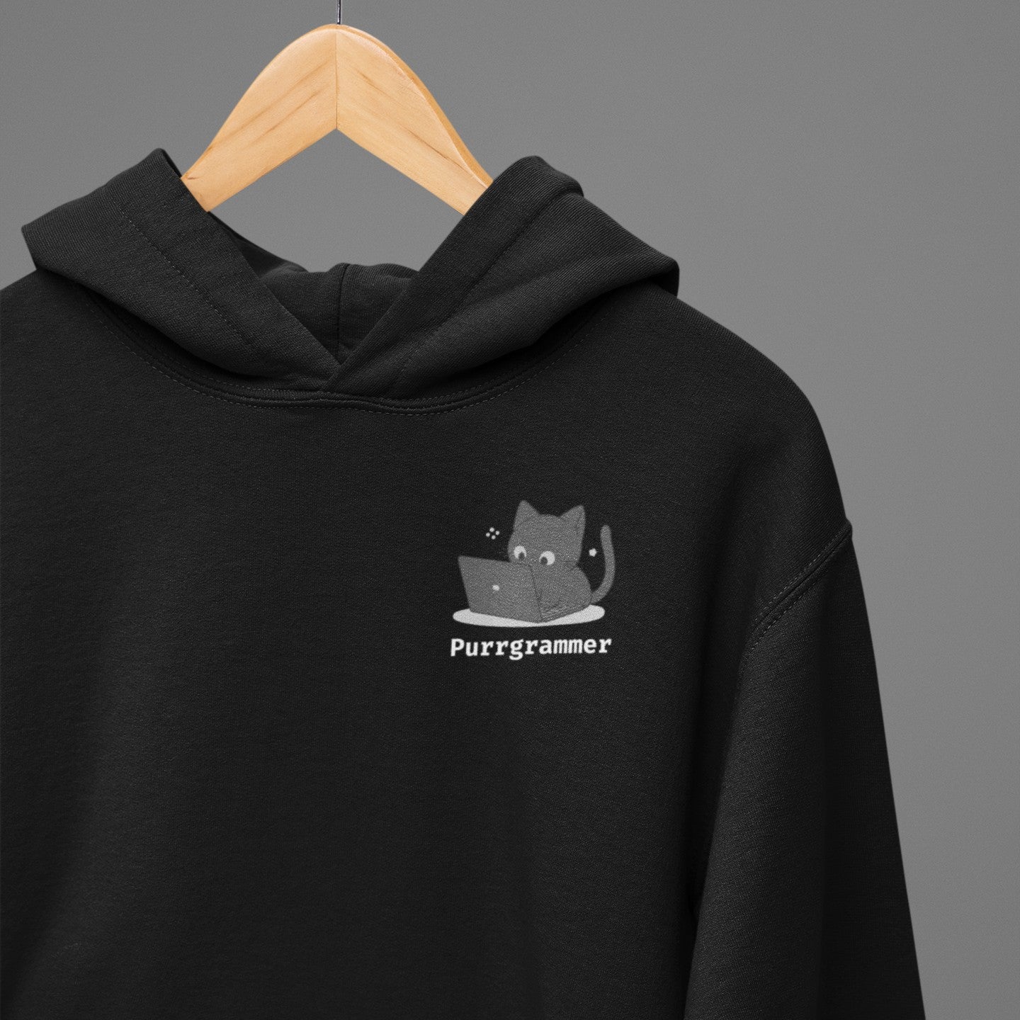 Purrgrammer Pocket Style Hoodie