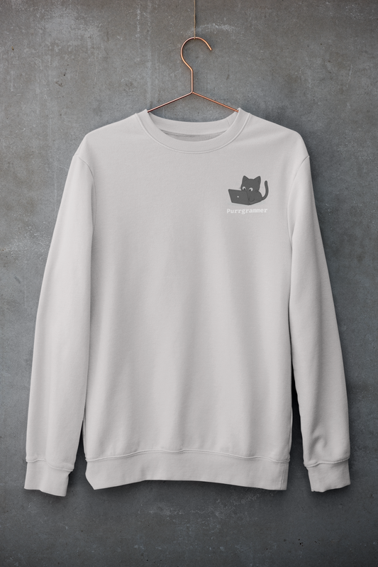 Purrgrammer Pocket Style Sweatshirt