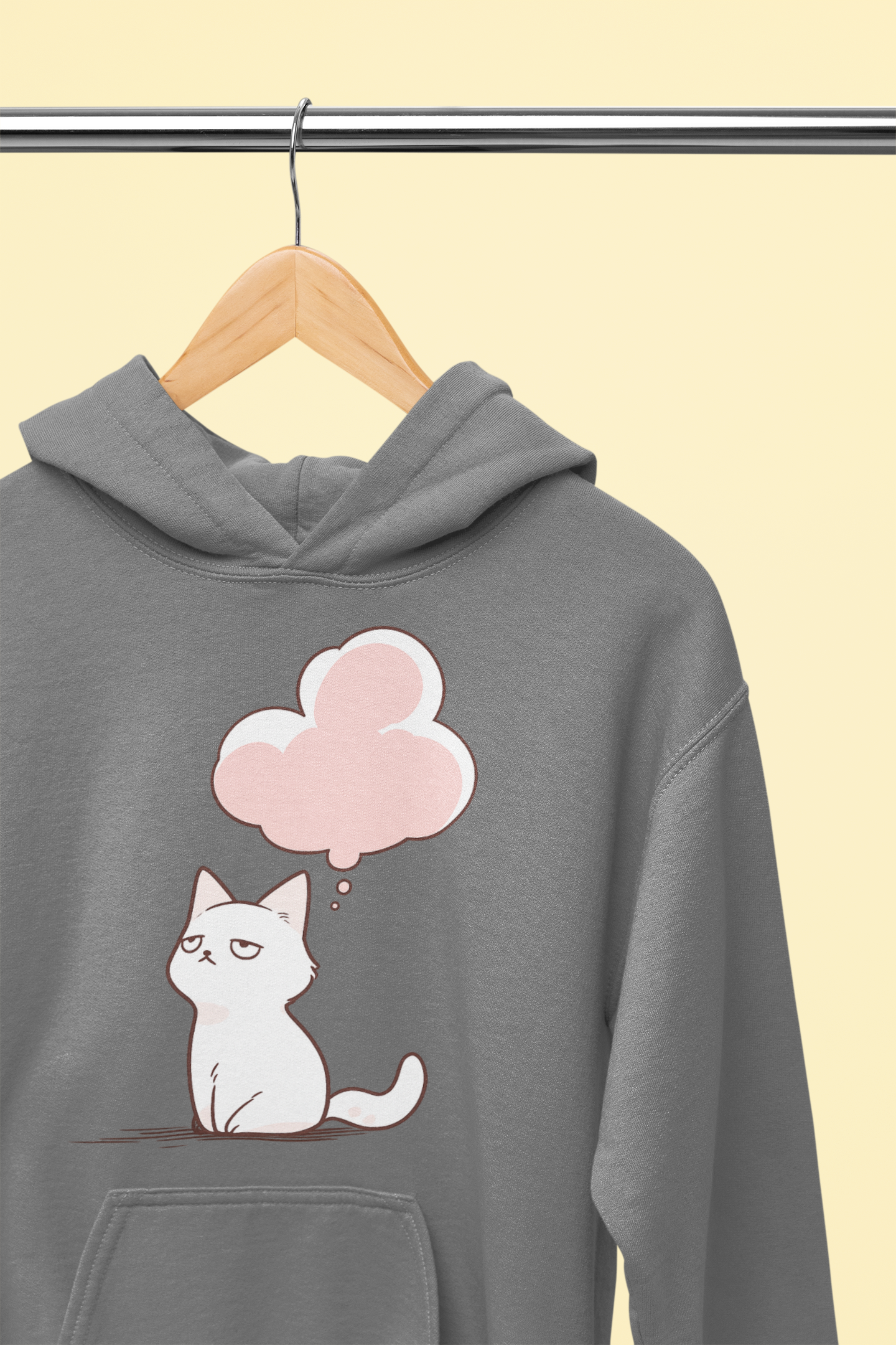 Processing... Cat Thoughts Hoodie