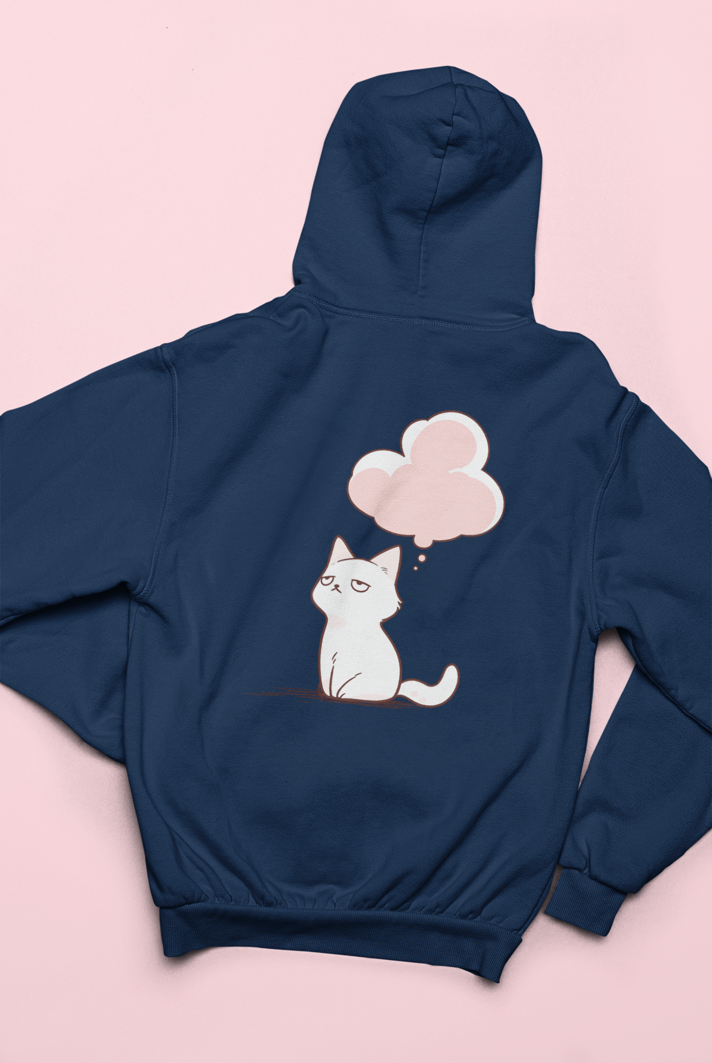 Processing... Cat Thoughts Zip Hoodie