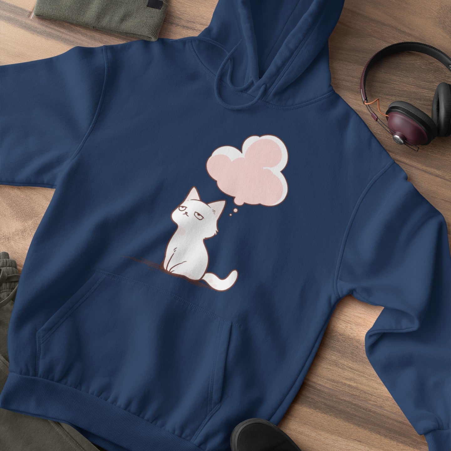 Processing... Cat Thoughts Hoodie