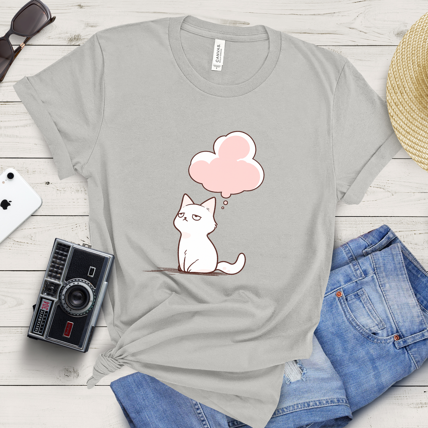 Processing... Cat Thoughts T-shirt