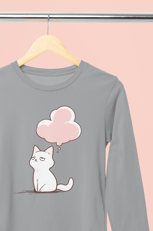 Processing... Cat Thoughts Longsleeve Tee