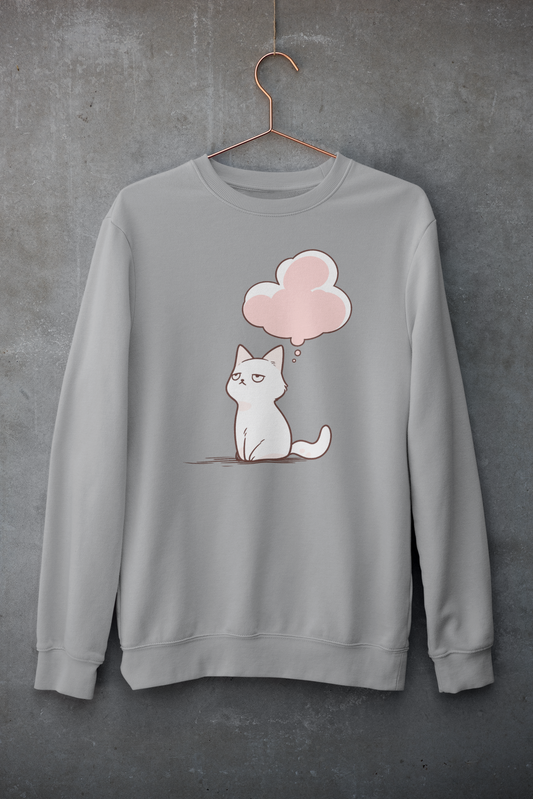 Processing... Cat Thoughts Sweatshirt