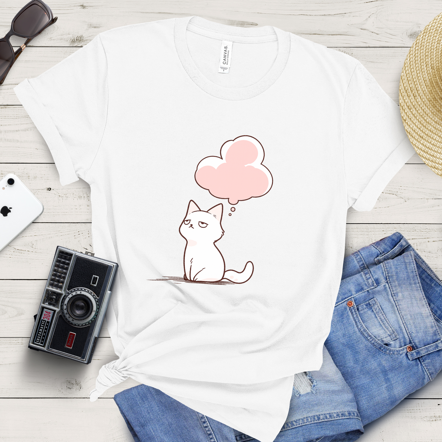 Processing... Cat Thoughts T-shirt