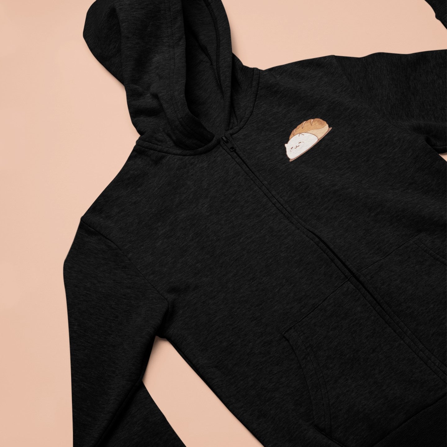 Baked with Cat-titude Zip Hoodie