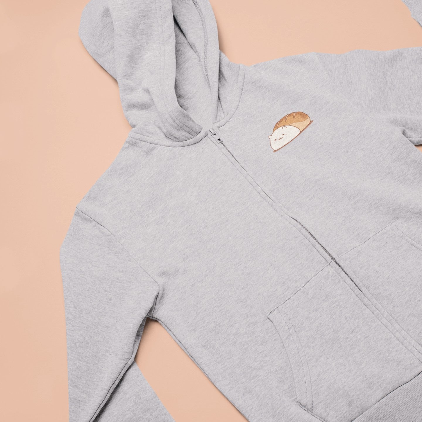Baked with Cat-titude Zip Hoodie