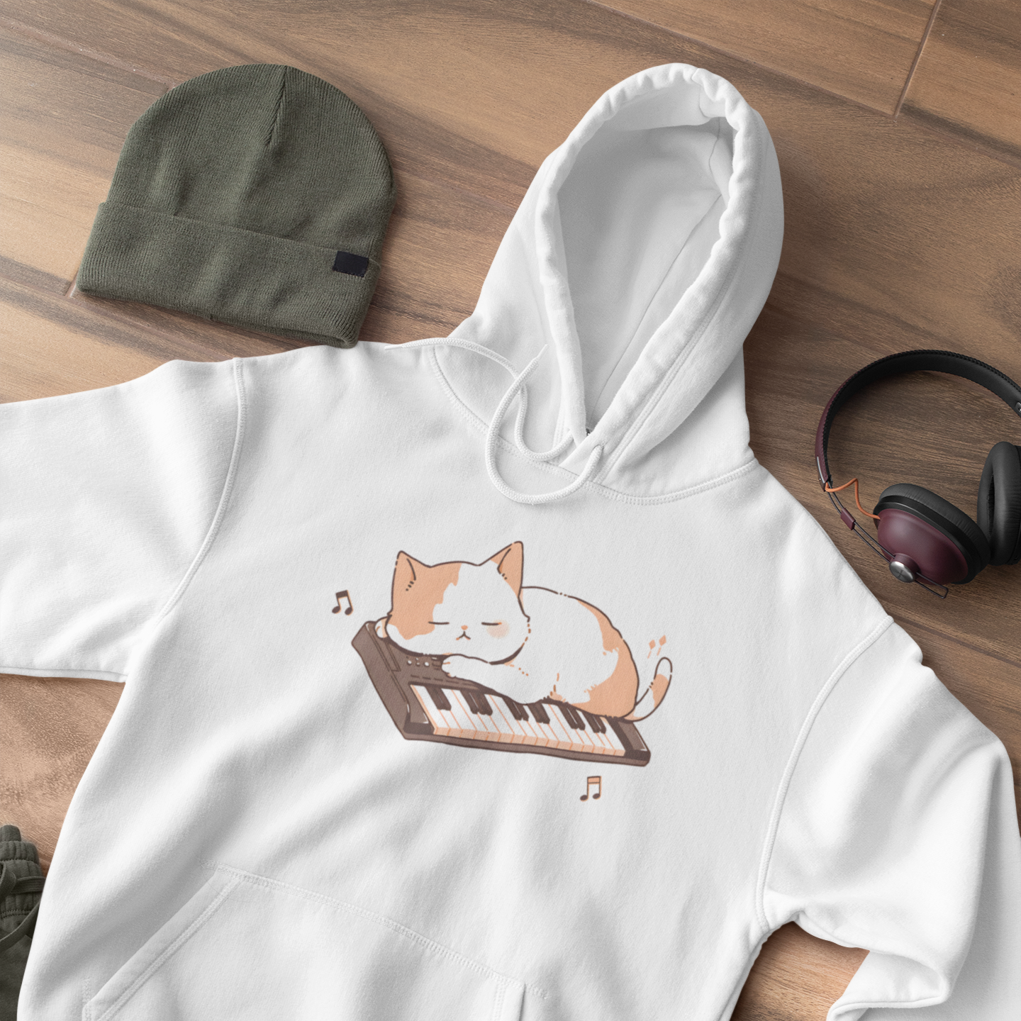 Purring in C Major Hoodie
