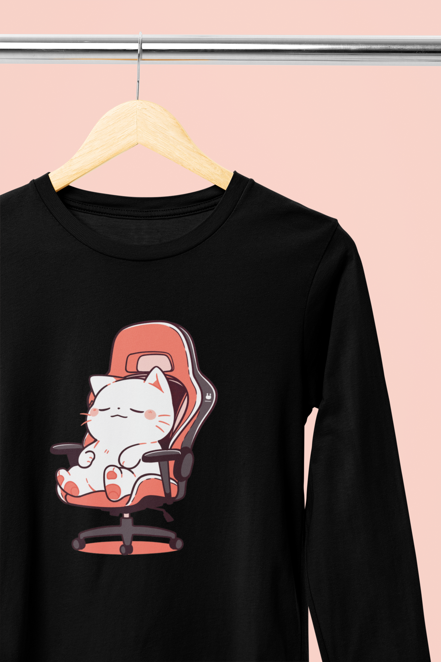 Purr Player One Longsleeve Tee