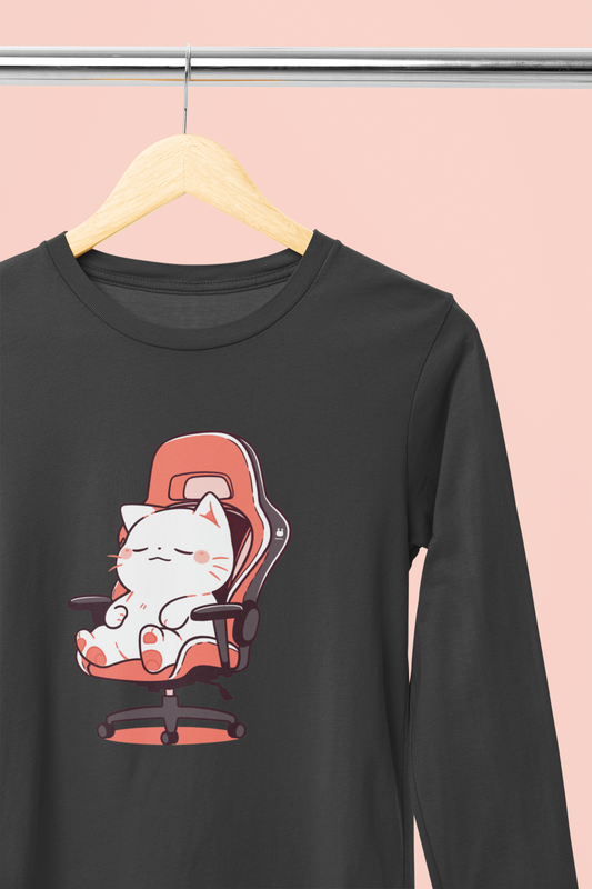 Purr Player One Longsleeve Tee