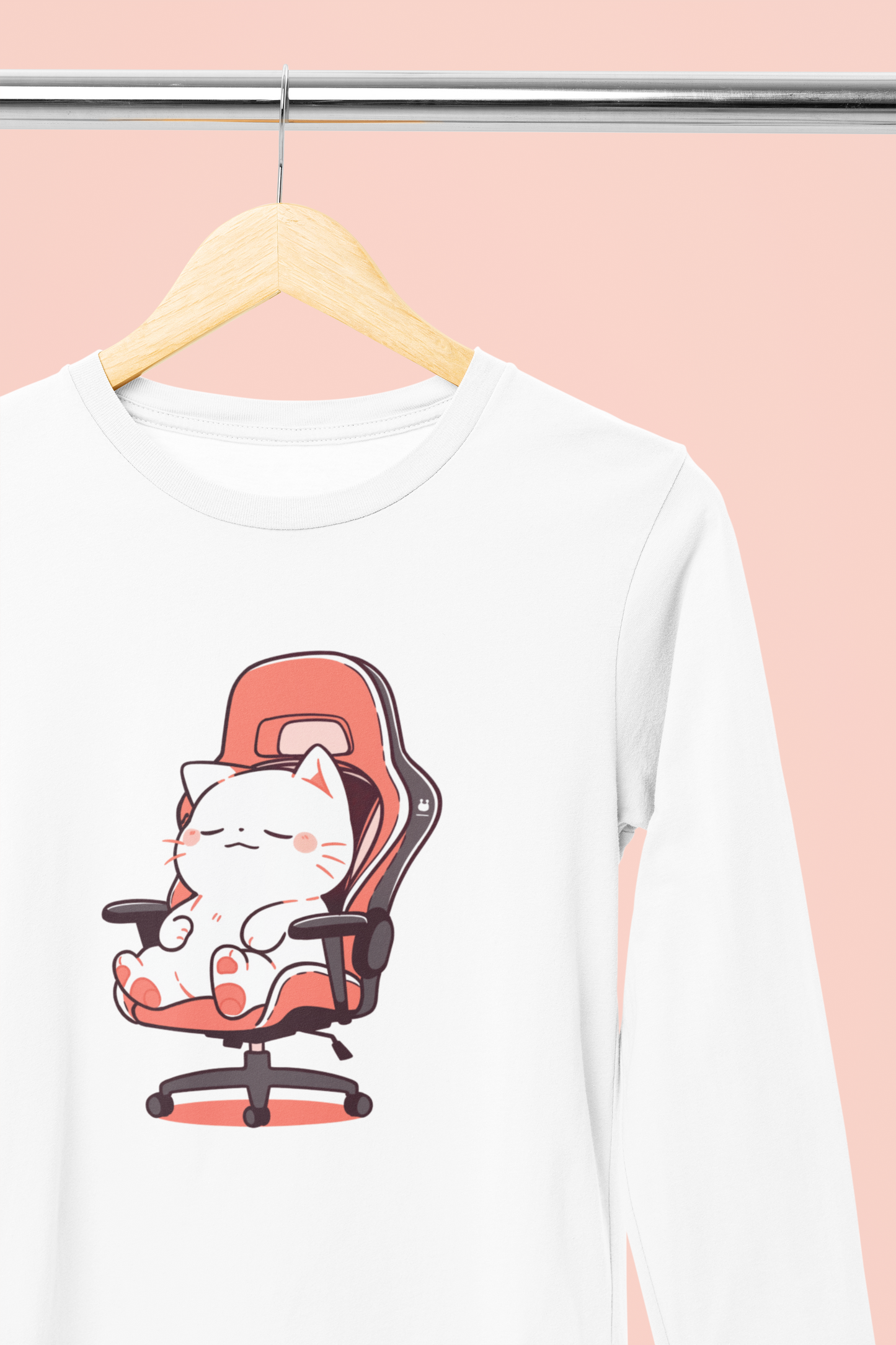 Purr Player One Longsleeve Tee