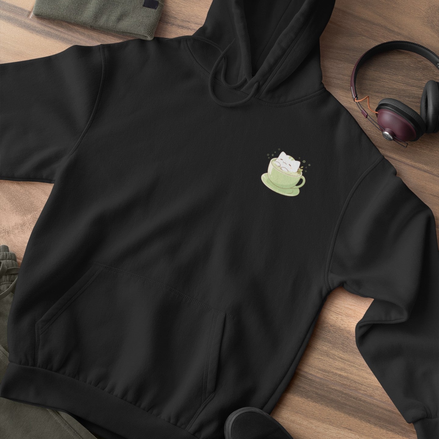 Matcha Meow Moments Hoodie