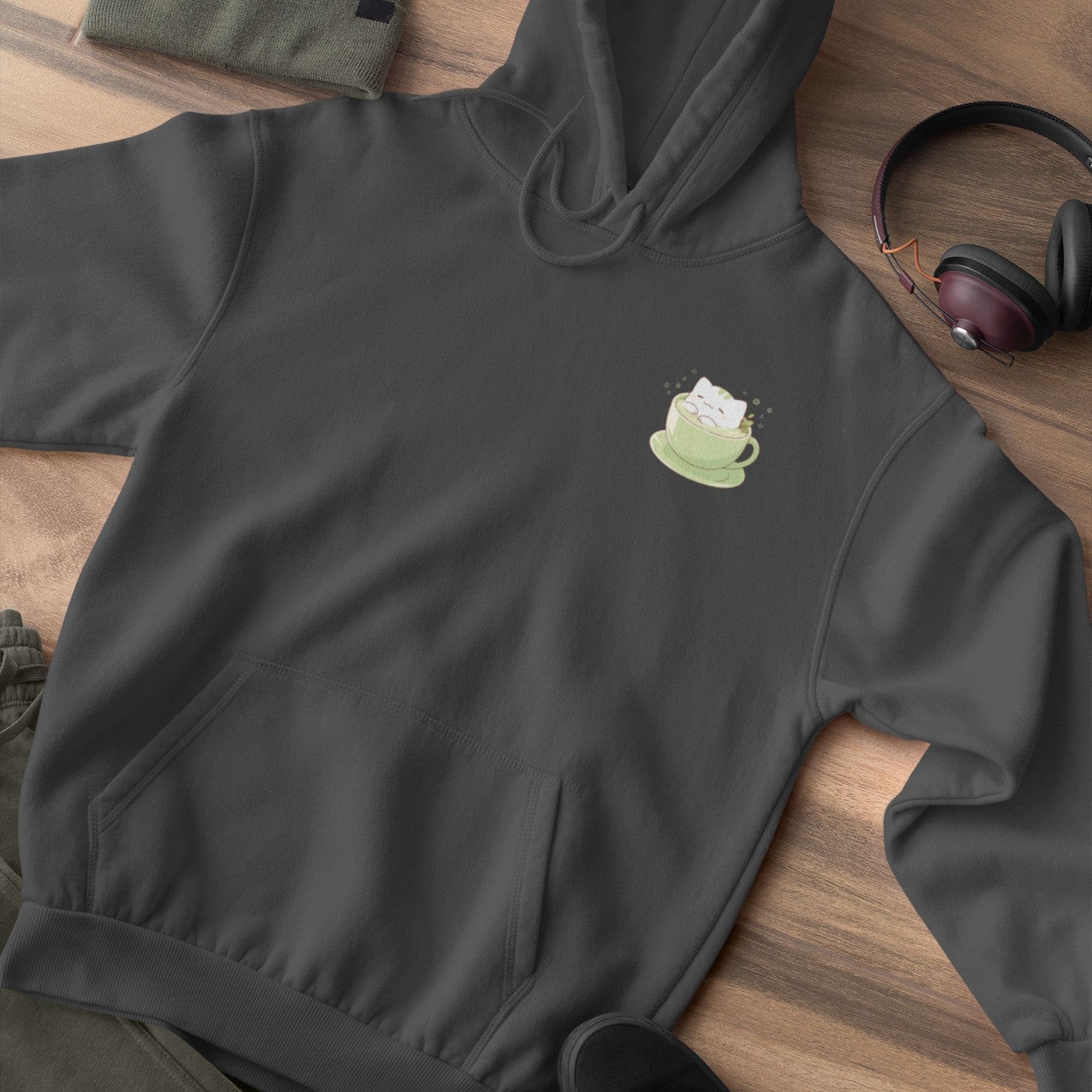 Matcha Meow Moments Hoodie