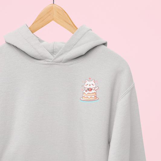 Strawberry Cake Cat Hoodie