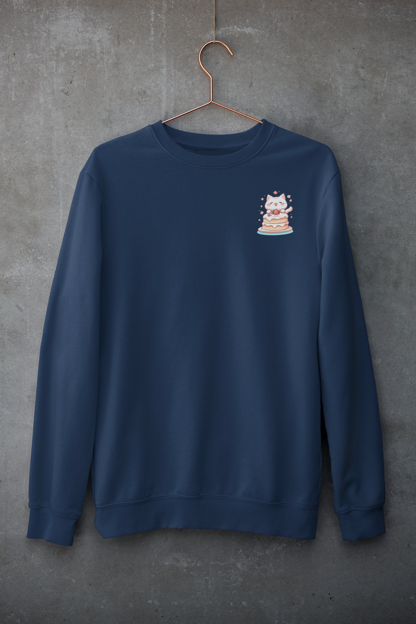 Strawberry Cake Cat Sweatshirt