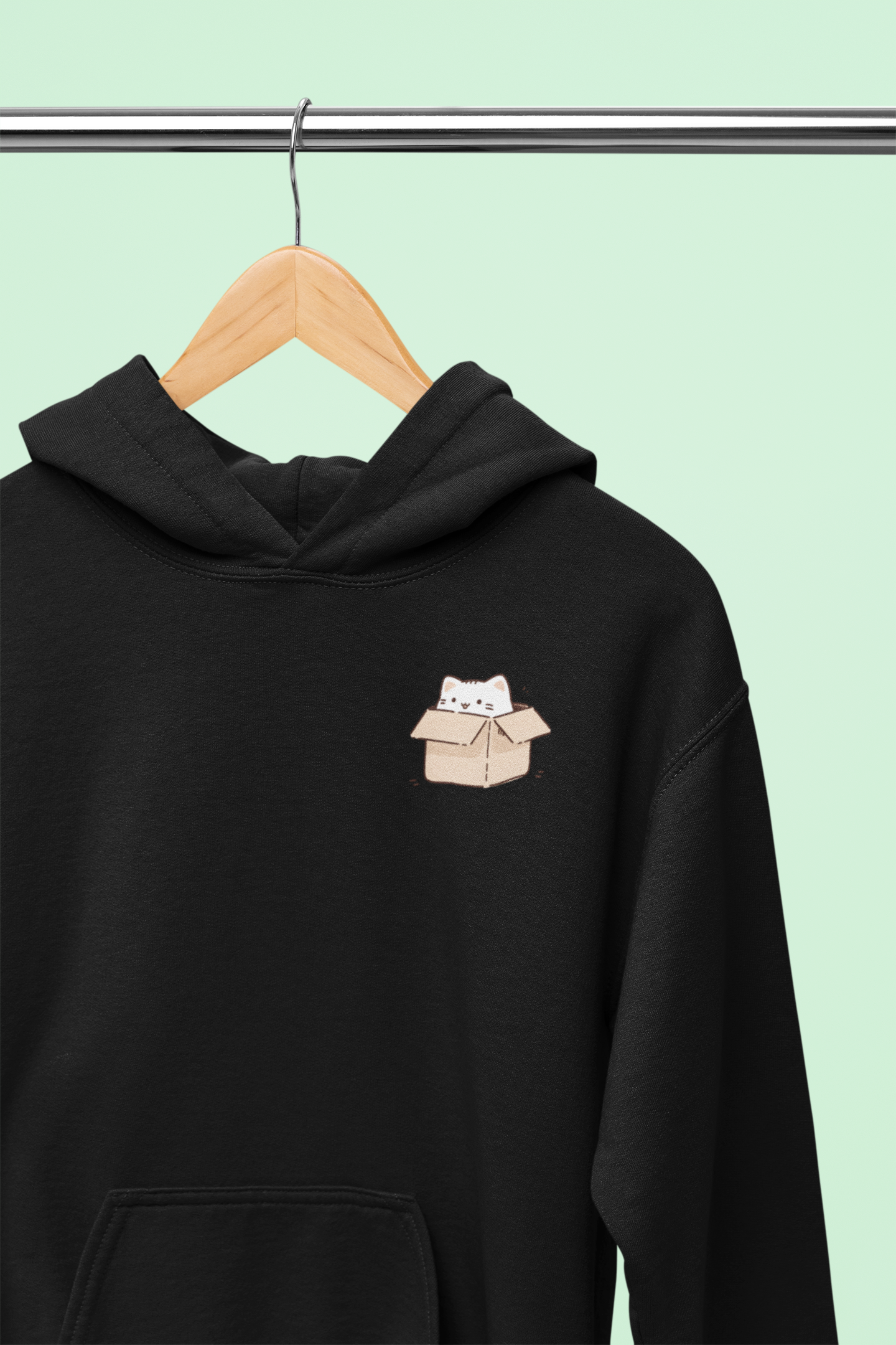 Inbox Kitty Hoodie